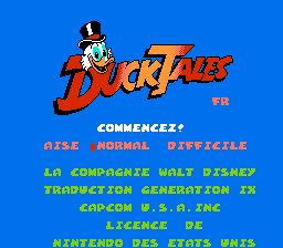Duck Tales - Revision Title Screen